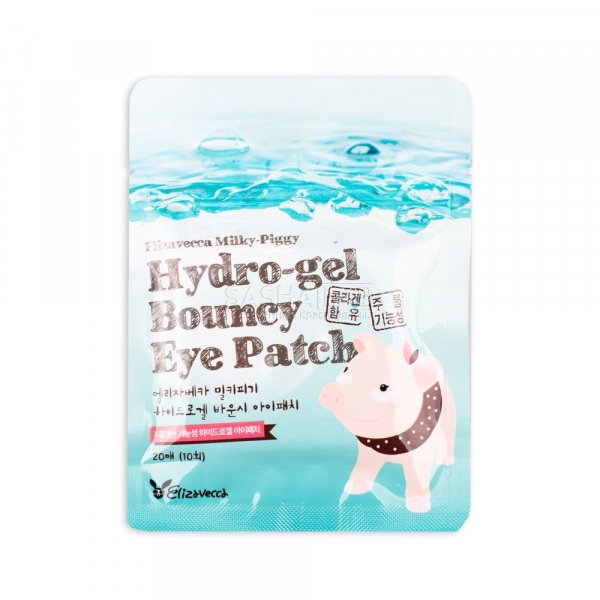 Набор патчей для глаз с жемчугом и гиалуроновой кислотой ELIZAVECCA Hydro-gel Bouncy Eye Patch 20 шт