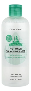 Мицеллярная вода с улиточным фильтратом Real Art No-Wash Cleansing Water ETUDE HOUSE 300 мл