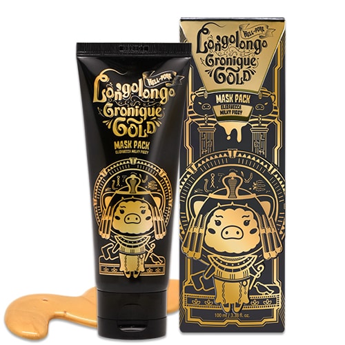Маска-пленка с золотом Elizavecca Milky Piggy Hell-Pore Longolongo Gronique Gold Mask Pack 100 мл