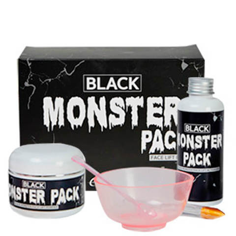 Набор для приготовления очищающей маски ESTHETIC HOUSE "BLACK MONSTER PACK"