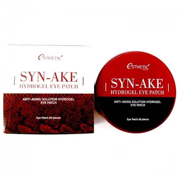 Гидрогелевые патчи для глаз ESTHETIC HOUSE ЗМЕИНЫЙ ПЕПТИД SYN-AKE HYDROGEL EYEPATCH