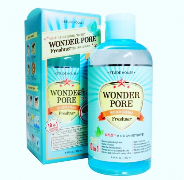 Тоник для очищения пор ETUDE HOUSE Wonder Pore Freshner 10 in 1 250 мл