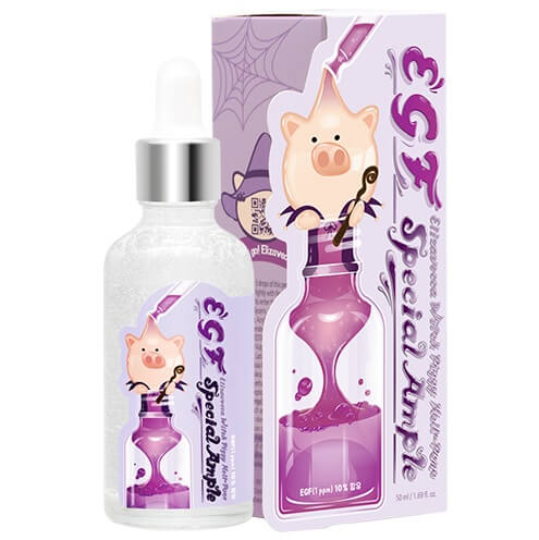 Elizavecca Witch Piggy Hell-Pore EGF Special Ample Увлажняющая сыворотка для лица с эпидермальным фактором роста 50 мл