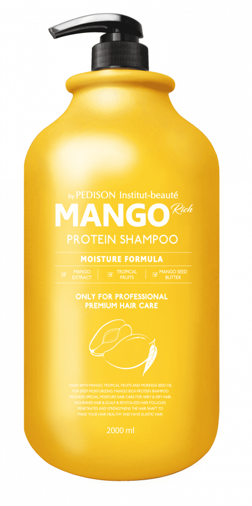 Pedison Institut-beaute Mango Rich Protein Hair Shampoo Шампунь с экстрактом манго для сухих волос 2000 мл