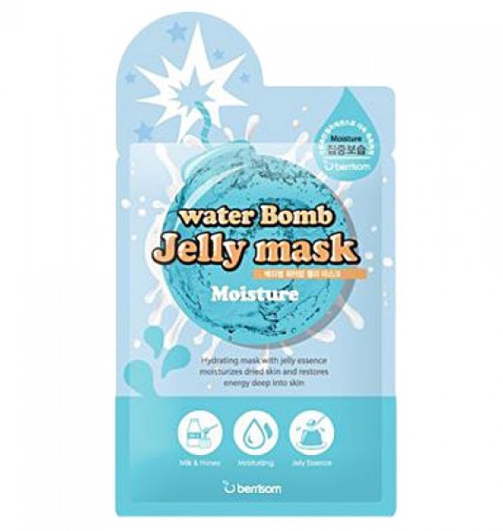 Маска для лица с желе увлажняющая Berrisom water Bomb Jelly mask moisture 33 мл