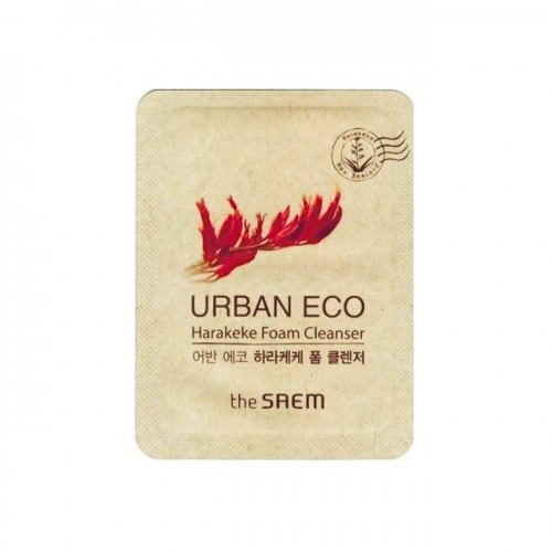 ТHE SAEM (Sample) Urban Eco Harakeke Foam Cleanser  Пенка для умывания увлажняющая пробник 2,5 мл