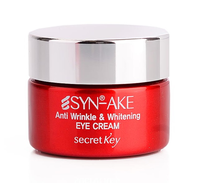 Крем для глаз с пептидом змеиного яда SECRET KEY SYN-AKE Anti Wrinkle & Whitening Eye Cream 15 гр