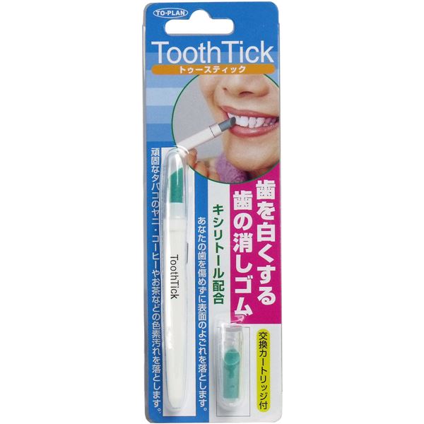 To-Plan ToothTick Portable Tooth Whitening Wiper Отбеливающий ластик для зубов 20 г.
