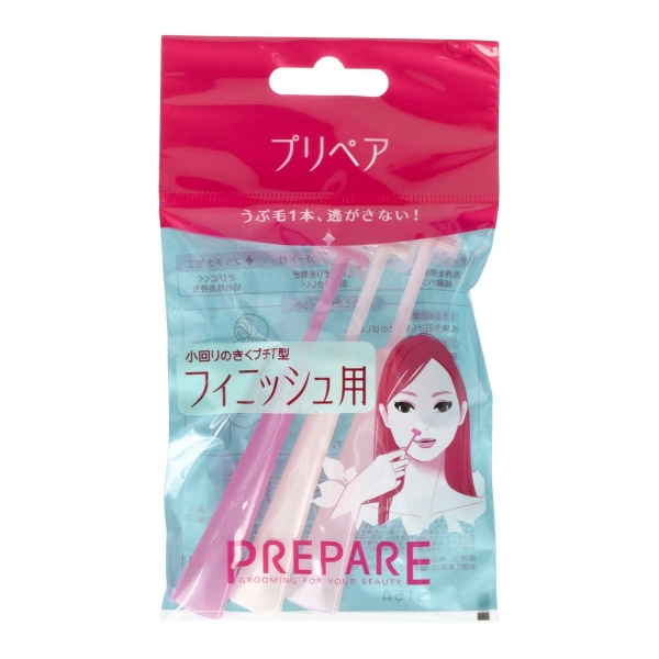 Prepare Finish Компактная бритва для лица 3 шт