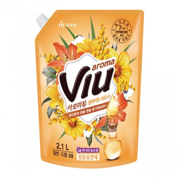 Aroma Viu Golden Mimosa Антибактериальный ароматизирующий кондиционер  золотая мимоза 2,1 л