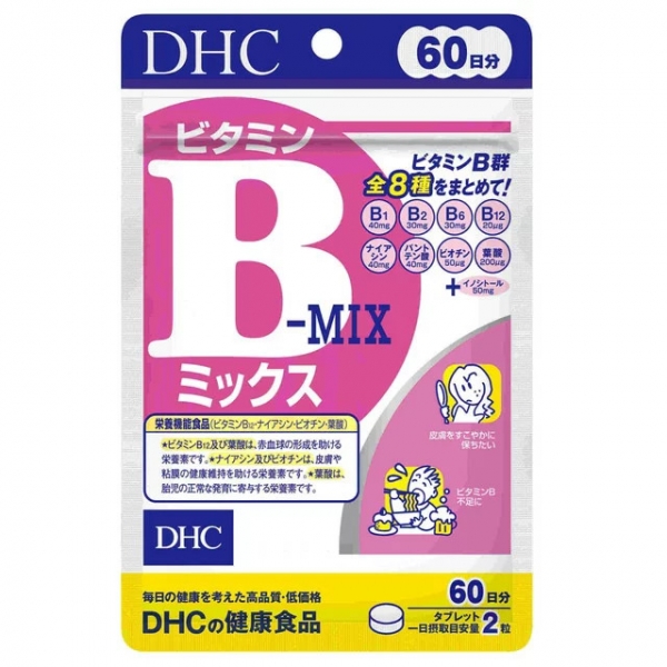 DHC B-MIX Комплекс витаминов группы В 120 таблеток на 60 дней