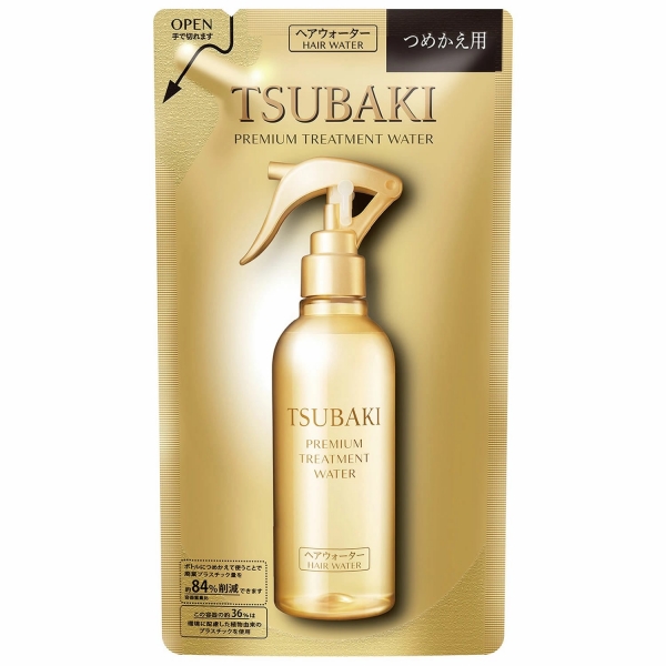 SHISEIDO TSUBAKI Premium Repair Hair Water Восстанавливающий спрей для волос с маслом камелии сменный блок 220 мл