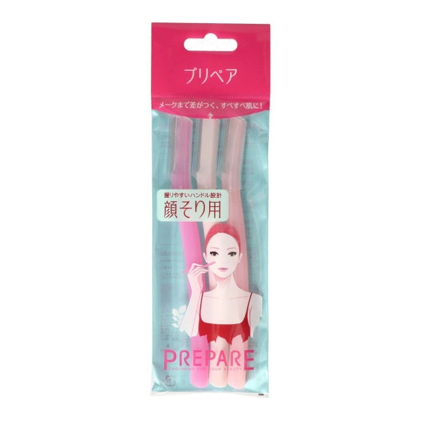 Безопасная бритва для бровей Shiseido Prepare 3 шт