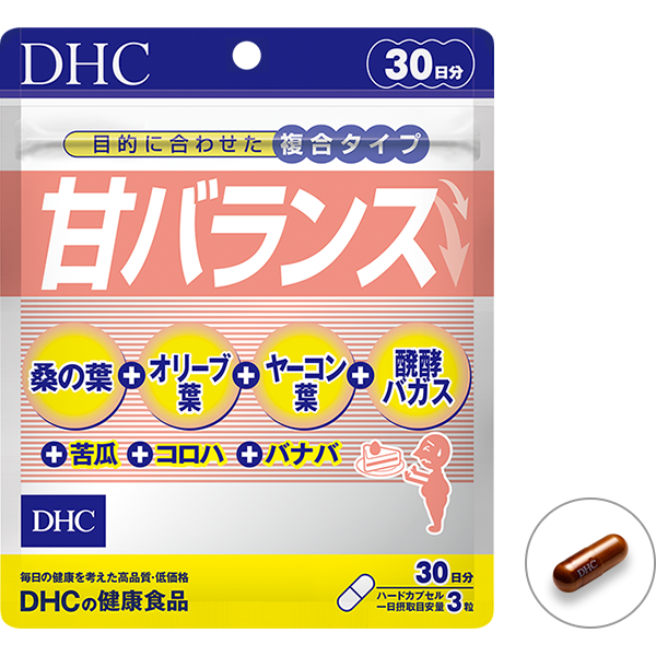 DHC Баланс сладкого для контроля сахара в крови 90 капсул на 30 дней