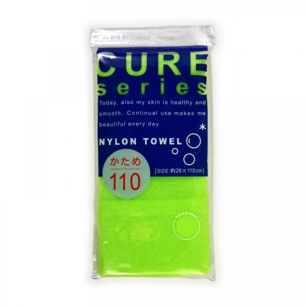 Мочалка для тела OHE Cure Nylon Towel (Regular) жесткая (зеленая)