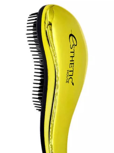 Hair Brush For Easy Comb Gold Расческа для волос золотая
