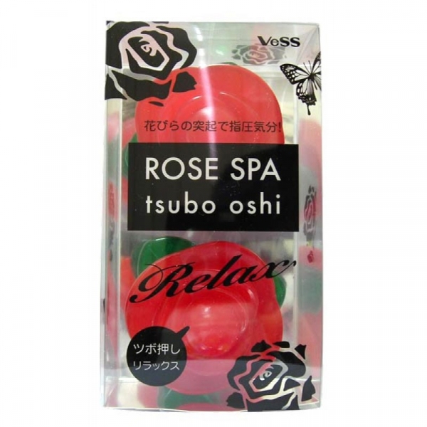 Массажер для точечного массажа тела VESS Rose spa tsubo oshi Роза