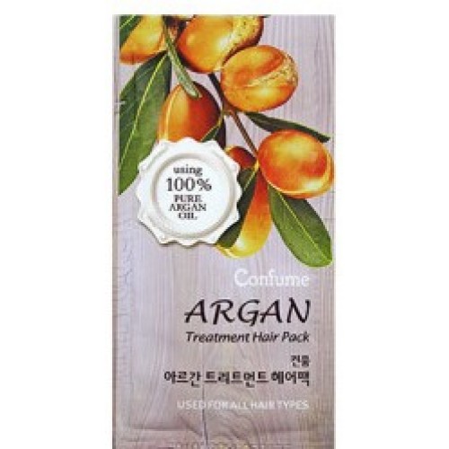WELCOS Confume Argan Treatment Hair Pack Pouch Маска для волос с маслом арганы