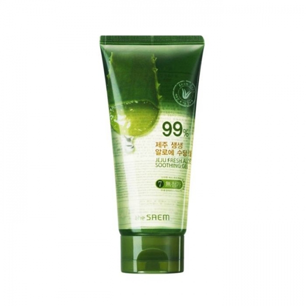 Jeju Fresh Aloe Soothing Gel 99% Гель для лица и тела с алоэ 120 ml