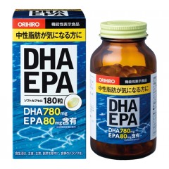 ORIHIRO Омега 3 DHA, EPA, DPA № 180