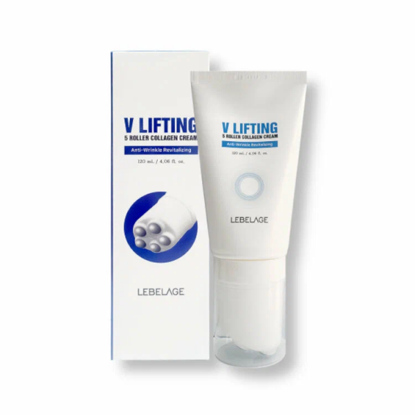 Lebelage V Lifting 5 Roller Collagen Cream Подтягивающий крем-роллер с коллагеном 120 мл