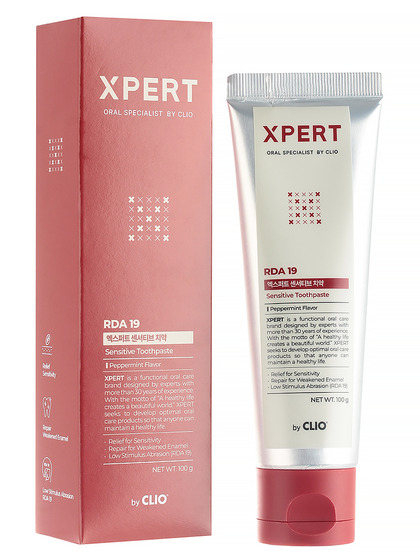 CLIO Xpert Sensitive Toothpaste Зубная паста для чувствительных зубов 100 гр