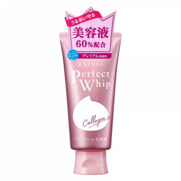 Увлажняющая пенка с коллагеном Shiseido Hada Senka Perfect Whip Collagen In 120 гр