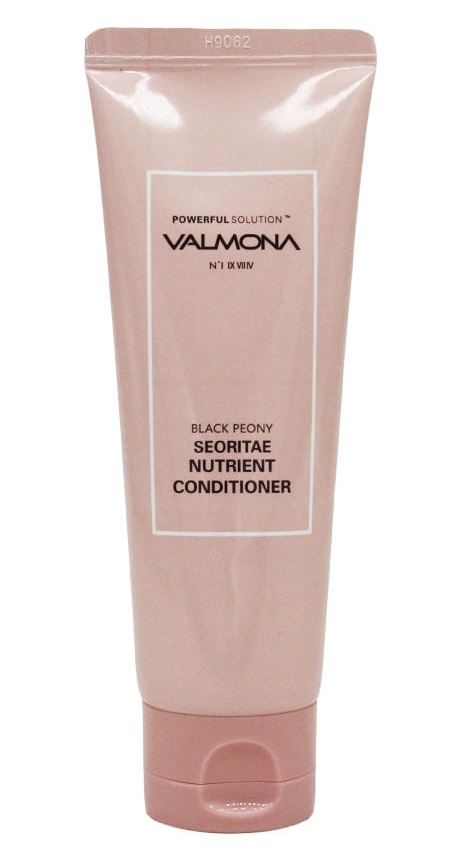 Valmona Powerful Solution Black Peony Seoritae Nutrient Conditioner Кондиционер для волос с экстрактом чёрных бобов и пиона 100 мл
