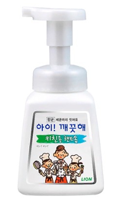 LION Кухонное мыло-пенка для рук  с антибактериальным эффектом 230 мл