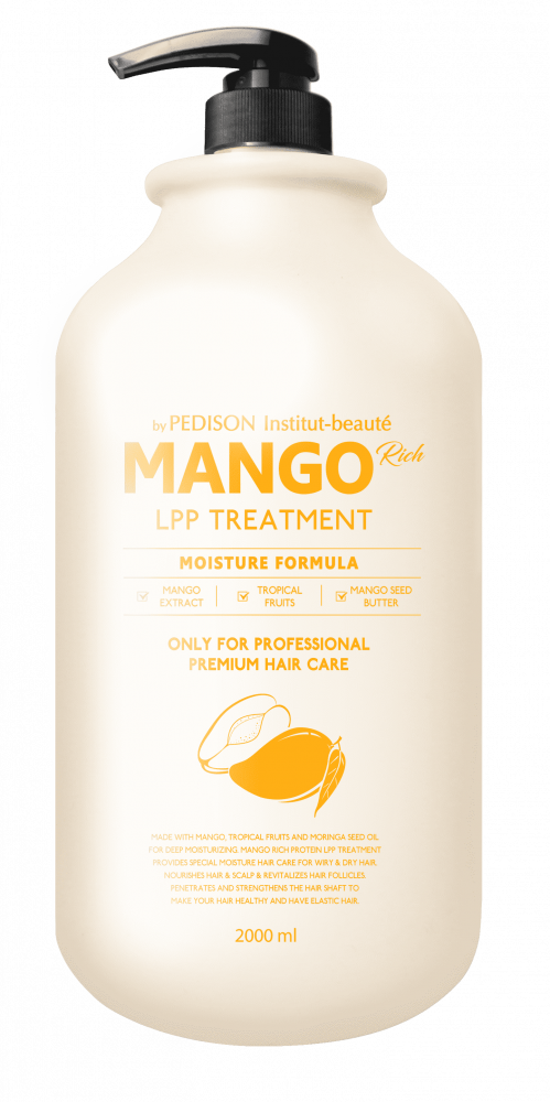 Pedison Маска восстанавливающая для волос с манго Institut-beaute mango rich LPP treatment 2000 мл