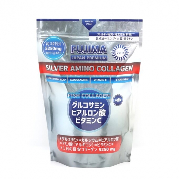 Fujima Silver Amino Collagen Амино коллаген 5250 мг 210 гр