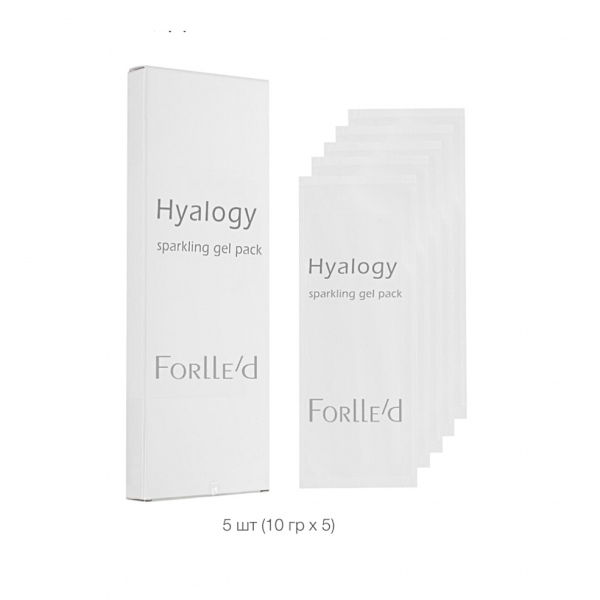 Forlled Hyalogy Sparkling gel pack – Гелевая маска с эффектом пенообразования 5 шт