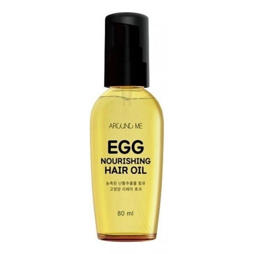 WELCOS Around Me Питательное масло для волос Around Me Egg Nourishing Hair Oil 80мл