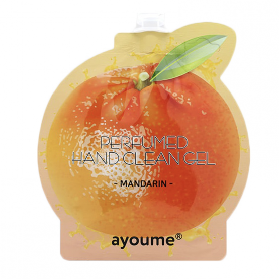 AYOUME Антибактериальный гель для рук perfumed hand clean gel мандарин 20 мл