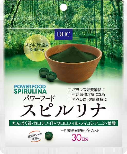 DHC Spirulina Спирулина сырая очищенная 3105 мг 270 таблеток на 30 дней