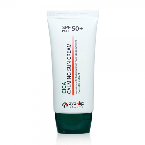 Eyenlip Beauty Cica Calming Sun Cream SPF50+ PA+++ Cолнцезащитный успокаивающий крем с центеллой 50 мл