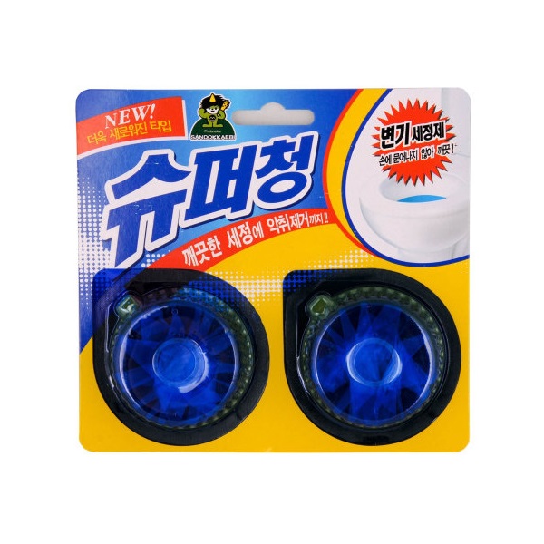 SANDOKKAEBI  Super Chang Очиститель для унитаза  в таблетках 40 г х 2