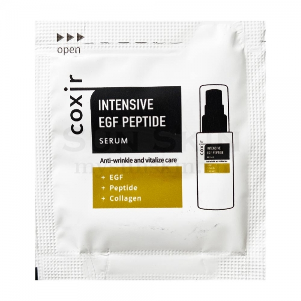 Coxir Intensive EGF peptide serum Сыворотка с пептидами и EGF для регенерации кожи антивозрастная 2 мл