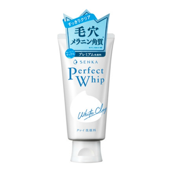 Shiseido Senka Perfect White Clay Пенка для умывания с белой глиной 120 гр