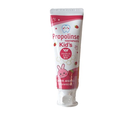 Propolinse  Детская зубная паста с экстрактом прополиса PIERAS вкус клубники 60 гр