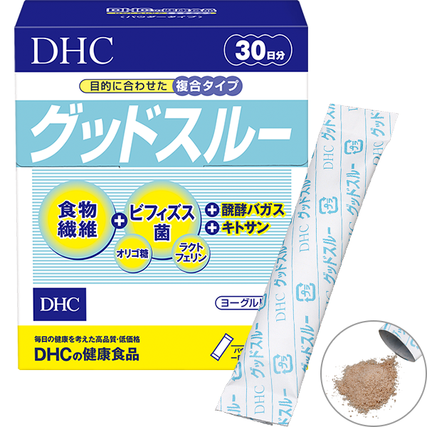DHC Комплекс здоровый кишечник с бифидобактериями и лактоферрином 30 стиков