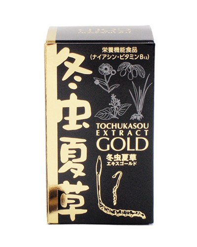 Золотой экстракт кордицепса с витаминами Tochukasou Extract Gold № 120