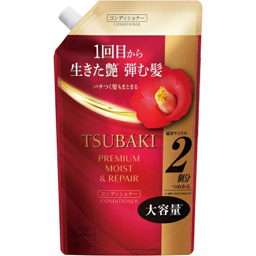 Shiseido Tsubaki Premium Moist Увлажняющий кондиционер для волос с маслом камелии з/блок 600 мл