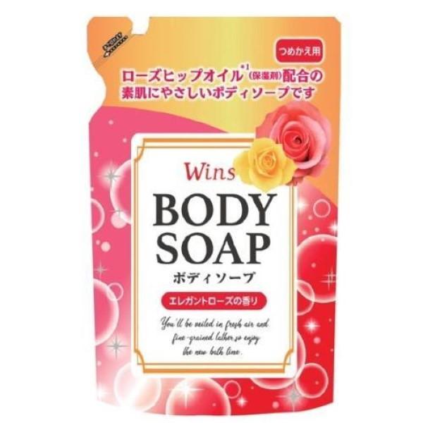 Wins Body Soap Rose Крем-мыло для тела с розовым маслом и богатым ароматом 340г