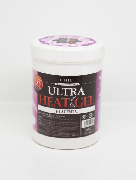 Ultra Heat Gel Extra Placenta Профессиональный массажный ультра горячий гель с плацентой для похудения 1000 гр