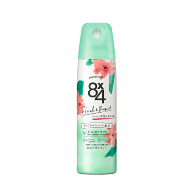 KAO 8*4 Powder Spray Дезодорант-антиперспирант спрей-пудра цветочный аромат 150г