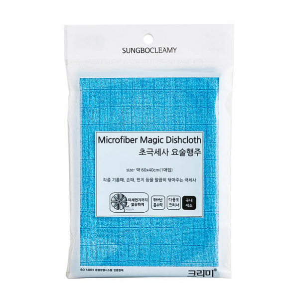 Кухонное полотенце SUNG BO CLEAMY MICROFIBER MAGIC DISHCLOTH 60 х 40 1шт