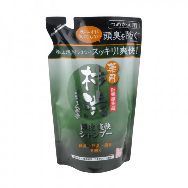 MAX TAIYOUNOSACHI EX SHAMPOO Шампунь-кондиционер для волос с экстрактом хурмы 400 мл