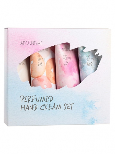 Welcos Around Me Perfumed Hand Cream Набор кремов для рук 60 гр х 4 шт