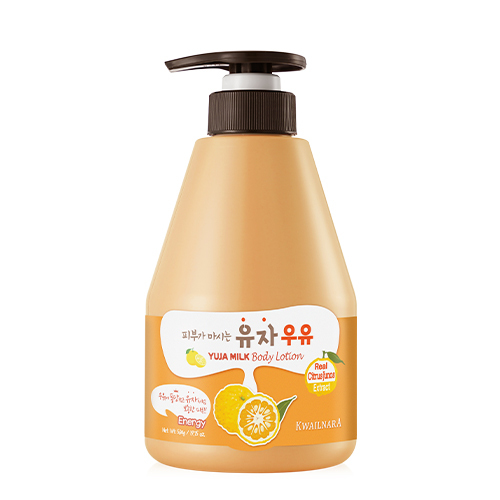 Kwailnara Yuja Milk Body Lotion Лосьон для тела с экстрактом юдзу 560 гр